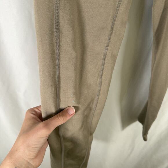 Free People Movement Leggings Women's XS Tan Brown Breathe Deeper Leggings - Picture 6 of 12